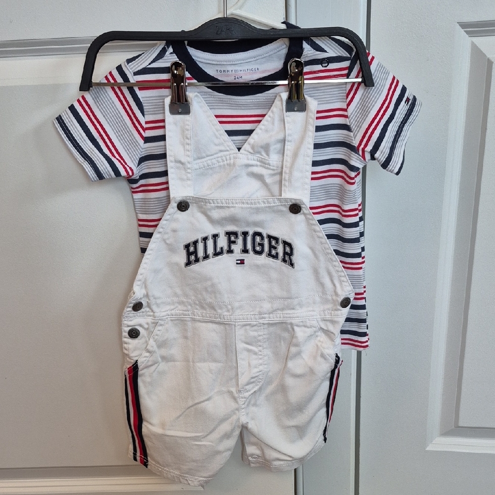 Baby Boy Tommy Hilfiger Overalls Set 24M
